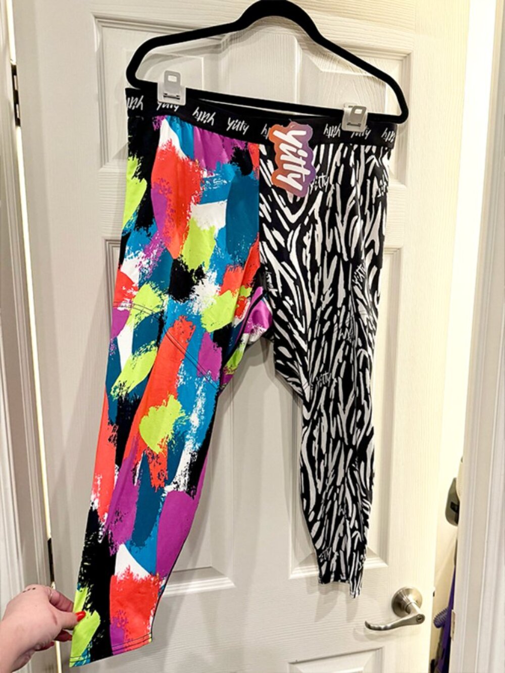 YITTY MAJOR LABEL Confetti Tank Top and Leggings - Sizes 5X and 2X